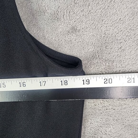 Women's NY & Co Little Black Dress Sleeveless Polyester Size 8 - Picture 5 of 7